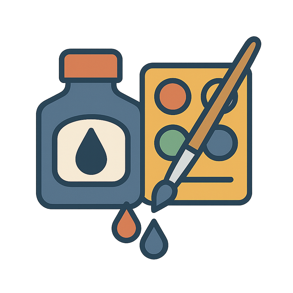 Calligraphy Ink Mixing Guide