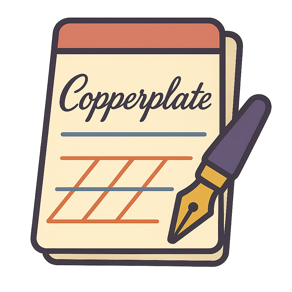 Copperplate Calligraphy Guide