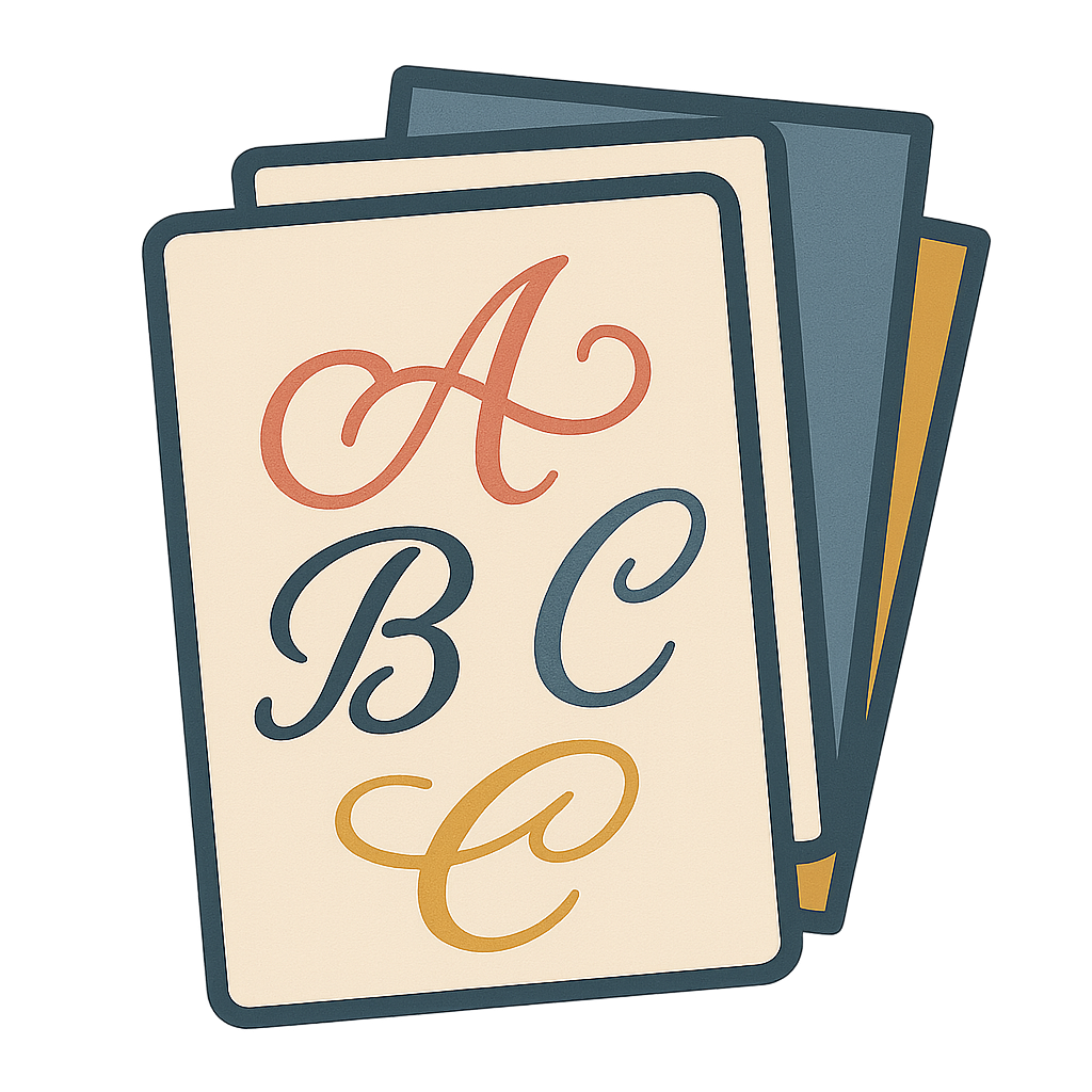 Calligraphy Alphabet Variations Pack