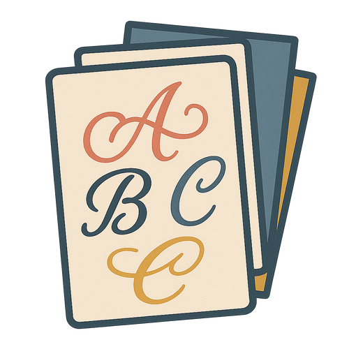 Calligraphy Alphabet Variations Pack