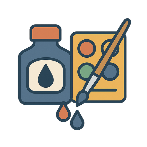 Calligraphy Ink Mixing Guide