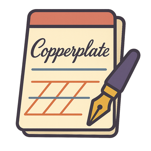 Copperplate Calligraphy Guide