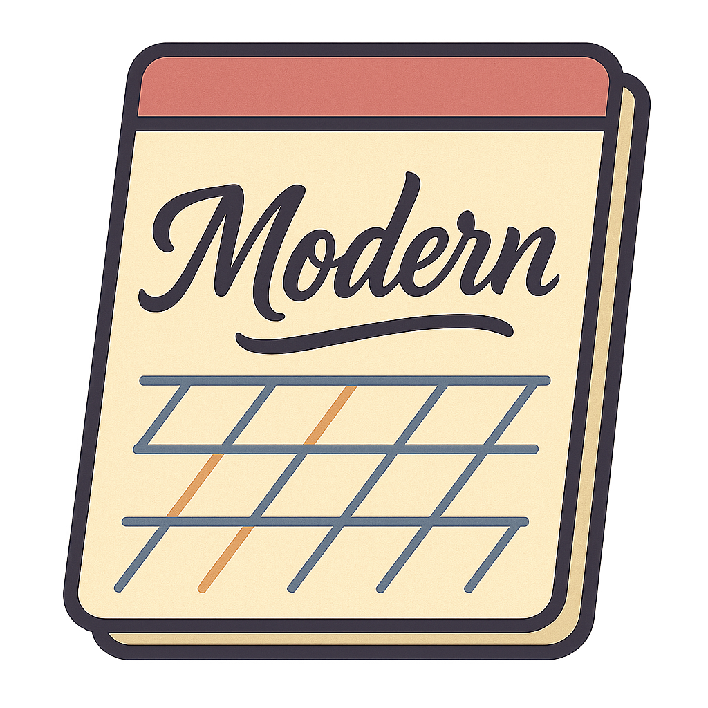 Modern Calligraphy Style Sheets